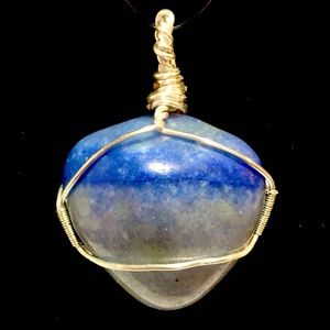 Blue Aventurine Pendant